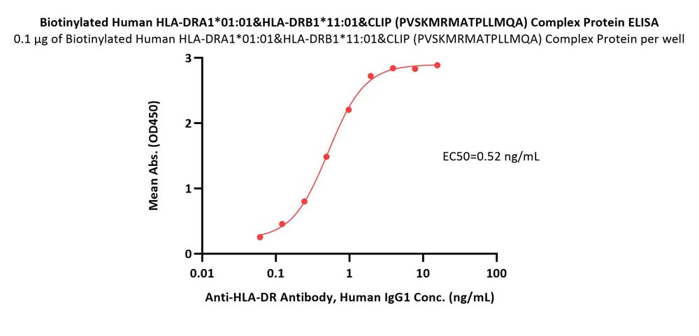  HLA-DRA1*0101 & HLA-DRB1*1101 & CLIP (PVSKMRMATPLLMQA) ELISA