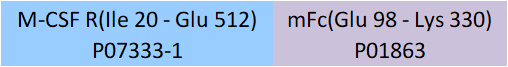 M-CSF R Structure