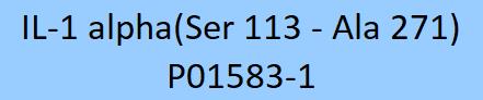 IL-1 alpha Structure
