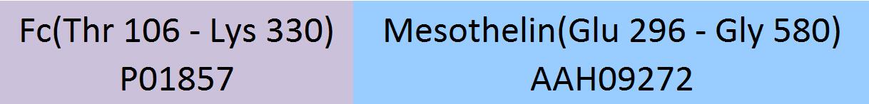 Mesothelin Structure