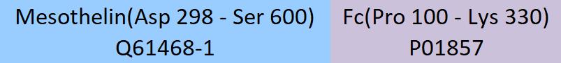 Mesothelin Structure